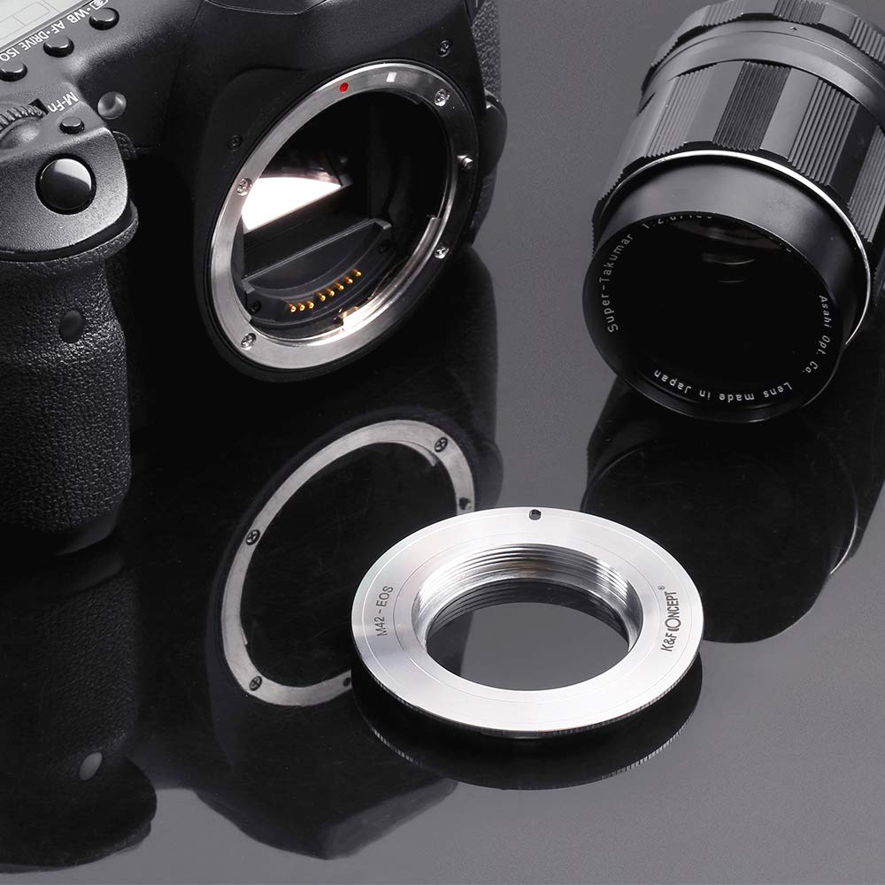 Concept Manufacturer Direct Store Mount Adapter M42 Mount Lens Canon EOS Camera Canon EF Mount Mount Lens Adapter Ring Mount Conversion Ring K&F -