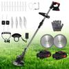 Multi-function Electric Mower Portable Grass Trimmer Lithium Battery Weeder Garden Weeding Machine