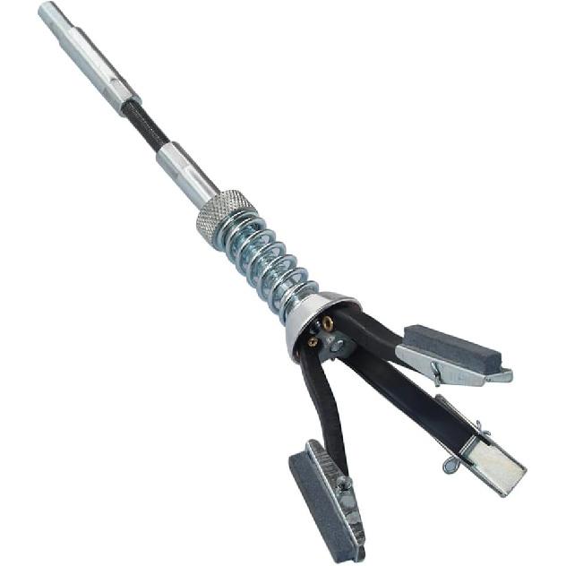 Flexible Shaft Cylinder Hone Tool with Adjustable Tension and Self-Centering Feature, Fits Cylinders 1" to 2-1/2",Adjustable Brake Cylinder Hone 24mm