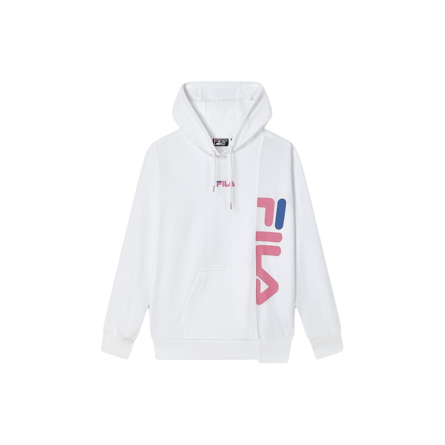 

Fila Letter Logo Printed Casual Loose Hoodie Women hoodies Standard-White F11W349204BWT XXL