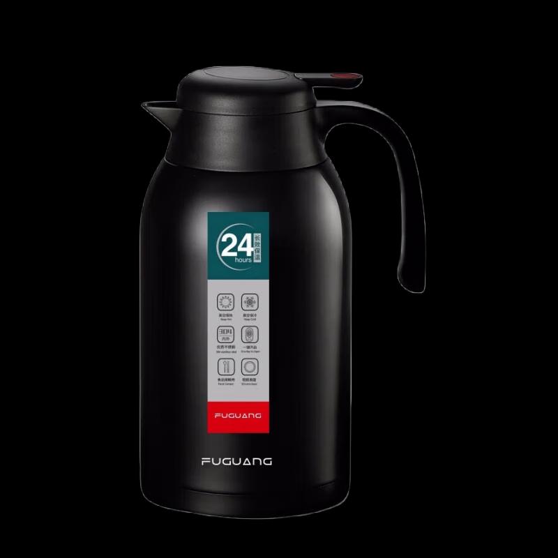 

Fuguang 2.2L 304 Stainless Steel Press-Type Thermos Flask