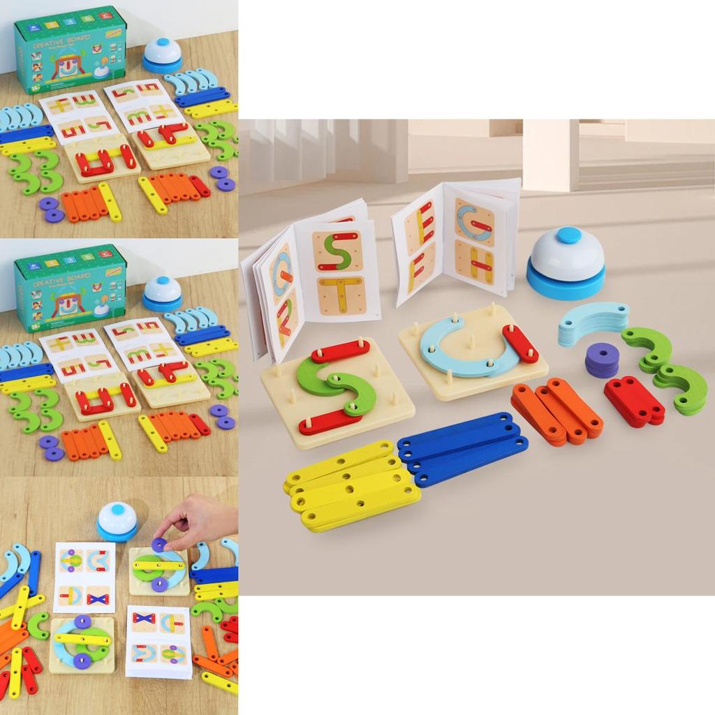 Wooden Puzzle Battle Board With Color Recognition For Kids Learning And Cognitive Development