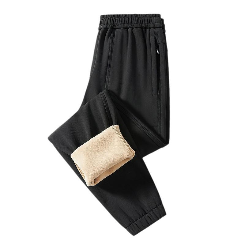 Winddichte wasserdichte Winter-Outdoor-Wanderhose im amerikanischen Stil für Männer und Frauen, Fallschirmjäger-Fleece-gefütterte, verdickte Cargohose