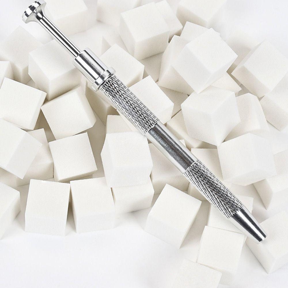 High Rebound DIY Manicure Makeup Sponge Coloring Stamping Nails Smudge Nail Brush Tool  Women