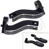 Edge Cut 10mm Rear Footpegs Mount Kit For 1993-2023 Harley Touring Road King Electra Street Glide