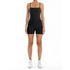 Peach Hip-lifting Tight-fitting One-piece Yoga Wear for Women, Nude-feeling Quick-drying Sports Back-beautiful Fitness Wear Short Suit
