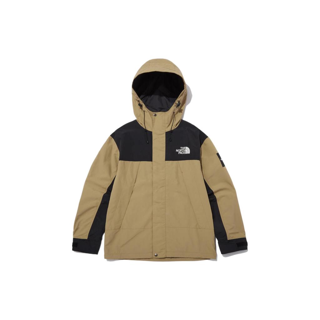 THE NORTH FACE MARTIS Waterproof And Windproof Windbreaker Jacket Unisex Khaki NJ3BN52L