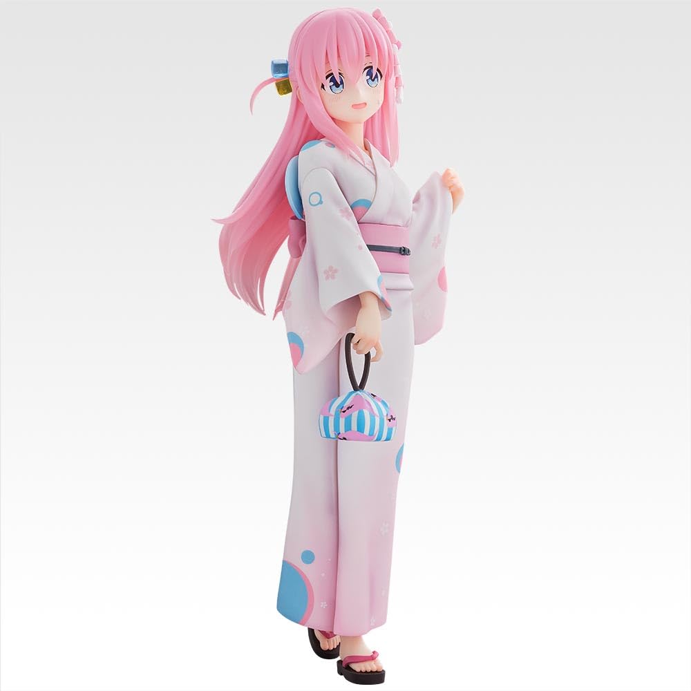 No-brand product Ichiban Kuji Bocchi the Rock Volume 4 A Prize Goto Hitori 1/7 Gracemaster Kimono Figure 22cm