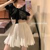 Super Fairy Slim Fluffy A-Line Skirt: High-Waist, Age-Reducing, All-Match Summer Short Skirt for Women, Korean Style, Perfect for Students.