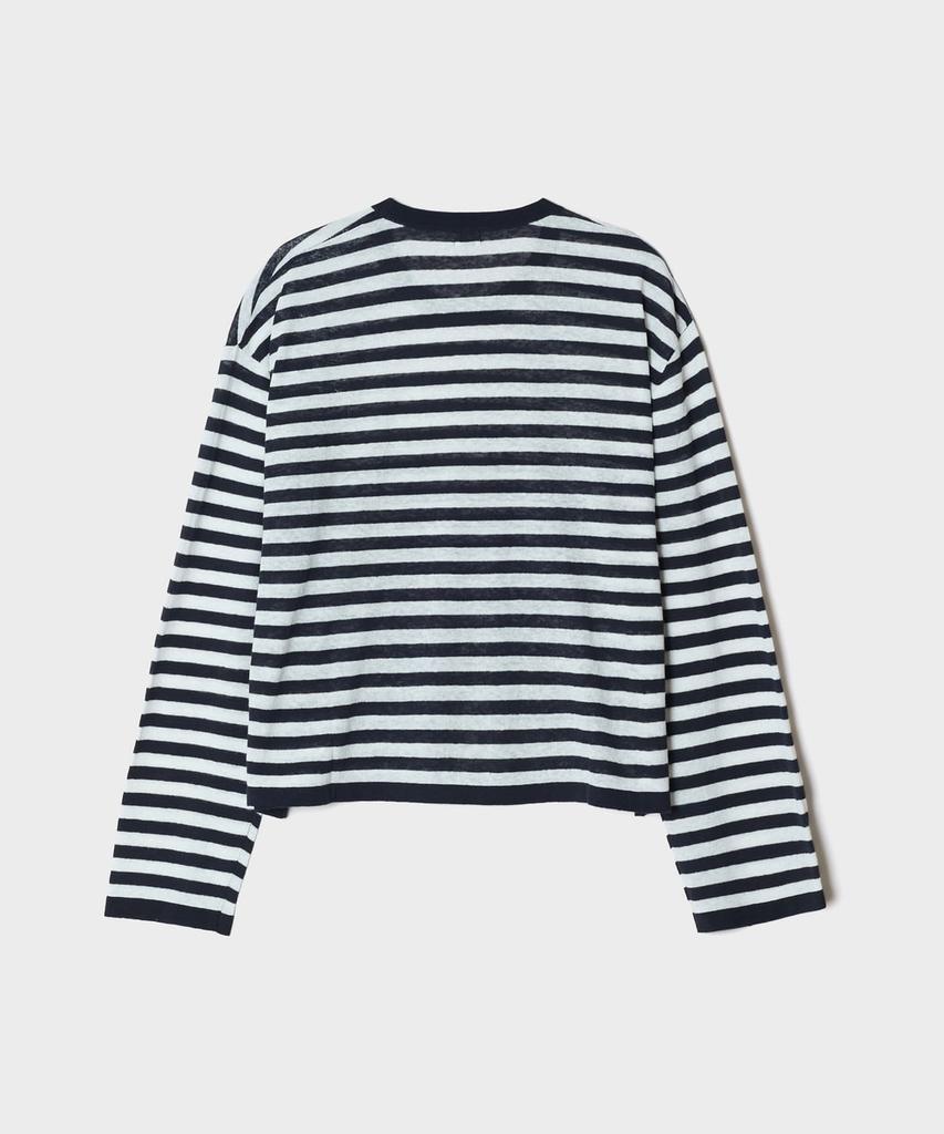 Seupao Summer Stripe Crop Knit_Spkwg37G90