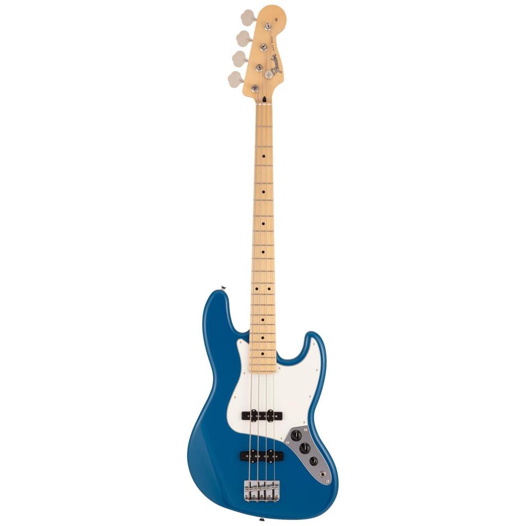 Fender Made In Japan Hybrid II Jazz Maple Forest Blue Bass®, Fingerboard,