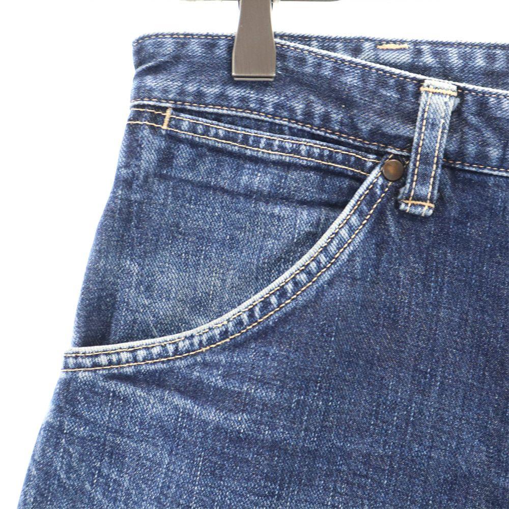 A BATHING APE made in Japan Straight denim pants L jeans Men's Used