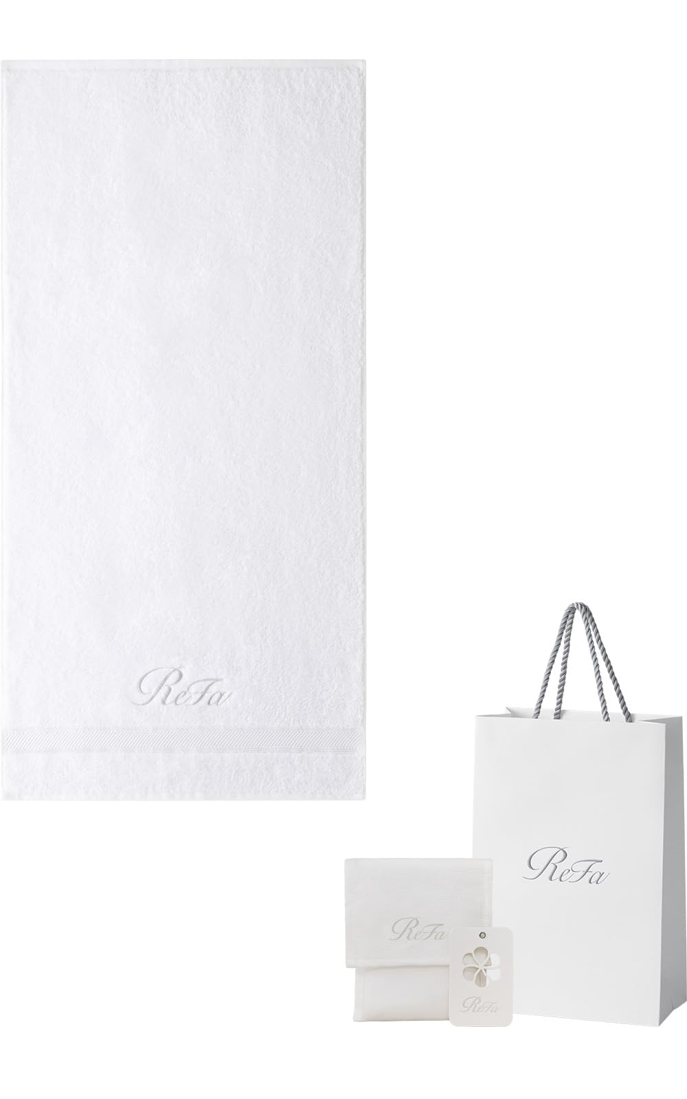 

Store ReFa MINI BATH TOWEL with Shopper Bag [Official Exclusive] (White)