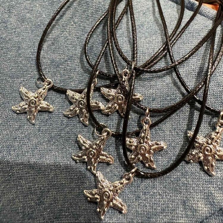 Sweet Cool Star Pendant Necklace Starfish Choler Clavicle Chain Trendy Jewelry