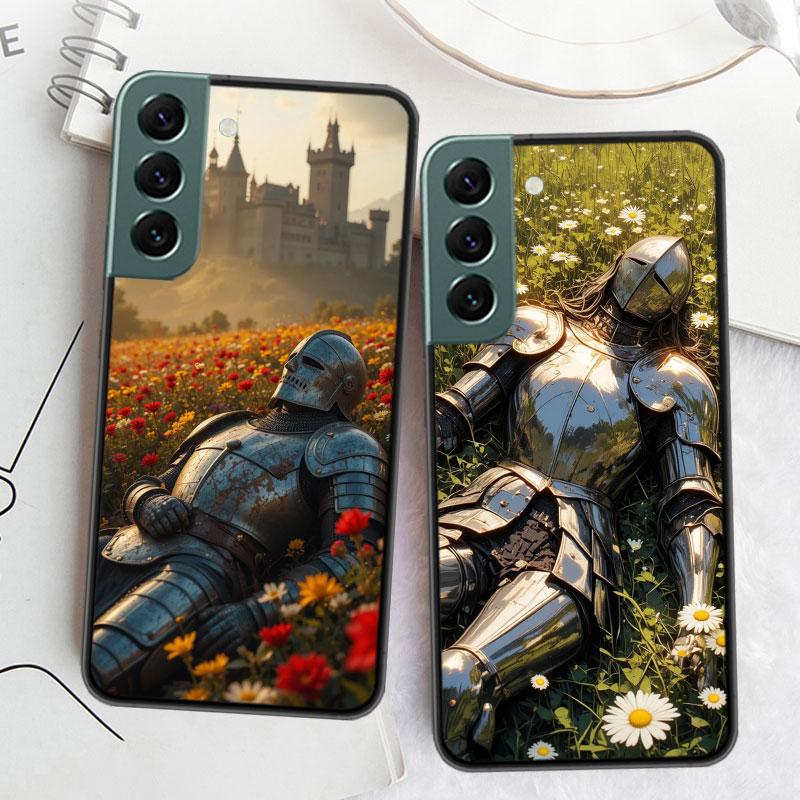 Flower Knight of the Light Phone Case For Samsung Galaxy S22 S25 Ultra S21 S10 Plus S26 Edge S20 S23 S24 FE Cover Silicone S