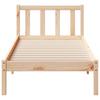 Vidaxl Longer Bed Without Mattress, 90X220 Cm, Solid Pine Wood