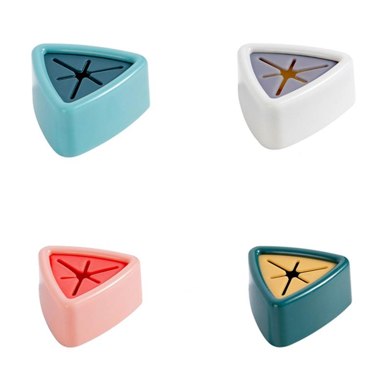 1/4Pcs Creative Towel Rack Free Punching Storage Rack Kitchen Rag Hook Hand Plug Dish Towel Rack