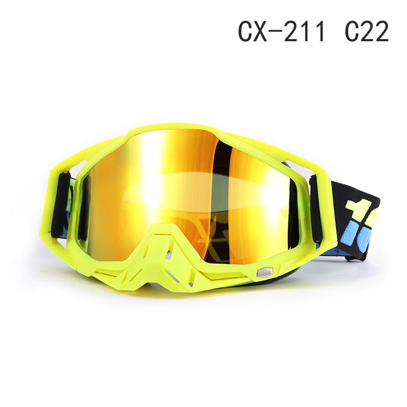 100% Windproof Off-road Motorcycle & Ski Goggles for Outdoor Riding