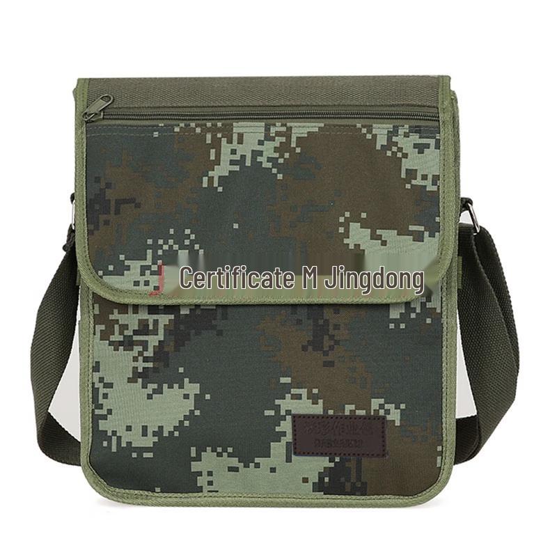 Jingyu Vintage Canvas Work Crossbody Bag