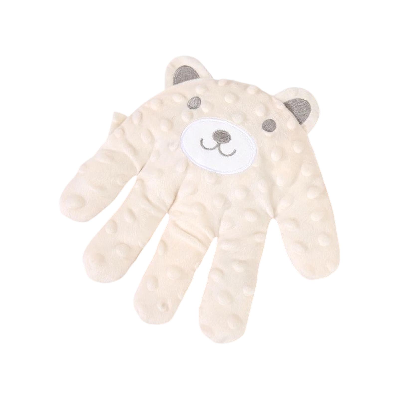 

Успокаивающая рука, чтобы помочь младенцам заснуть - Красная внутренняя подкладка для тепла и тепла в области живота - Пульт дистанционного управления не требуется One Size бежевый