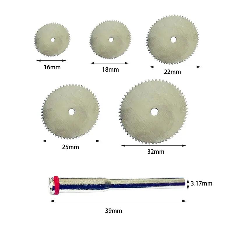 11PCS Ultra-Sharp Mini Circular Saw Blades! Stainless Steel Wood Cutting Discs for Rotary Tools - Universal Fit for Dremel & Ang