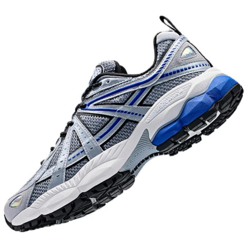 Anta Champion AG-G02 Cushioning Wear-Resistant Low-Top Chunky Sneakers Men's Silver Blue Sneakers 112438808A-3