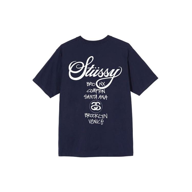 Stussy World Tour Tee Unisex 3903614