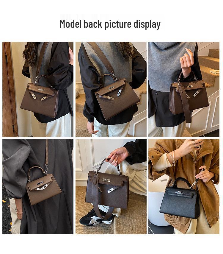 Frühling/Sommer 2025 Damen Luxushandtasche – Kelly-Stil Ein-Schulter Crossbody Kleine Tasche