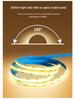 5V COB USB Light Strip: Self-Adhesive, Switch-Controlled, Soft Lighting for TV Backgrounds, No Light Spots