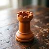 Chess Cart Pen Holder 3D Printed Chess Piece Desk Organizer Minimalist Makeup Brush Storage Cup for Home Office School Supplies
