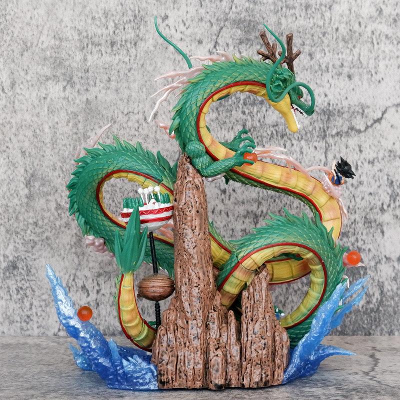 Dragon Ball, Sea God Dragon Sun Wukong figure, Kakarote God Dragon model ornament statue toy birthday gift