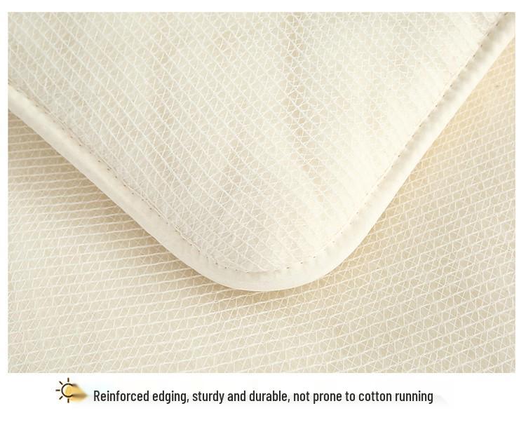 Washable Xinjiang Cotton Plaid Quilt for Students - Removable Cover & Pad