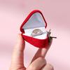 Exquisite Strawberry Ring & Earring Jewelry Box: Creative Birthday Gift for Women