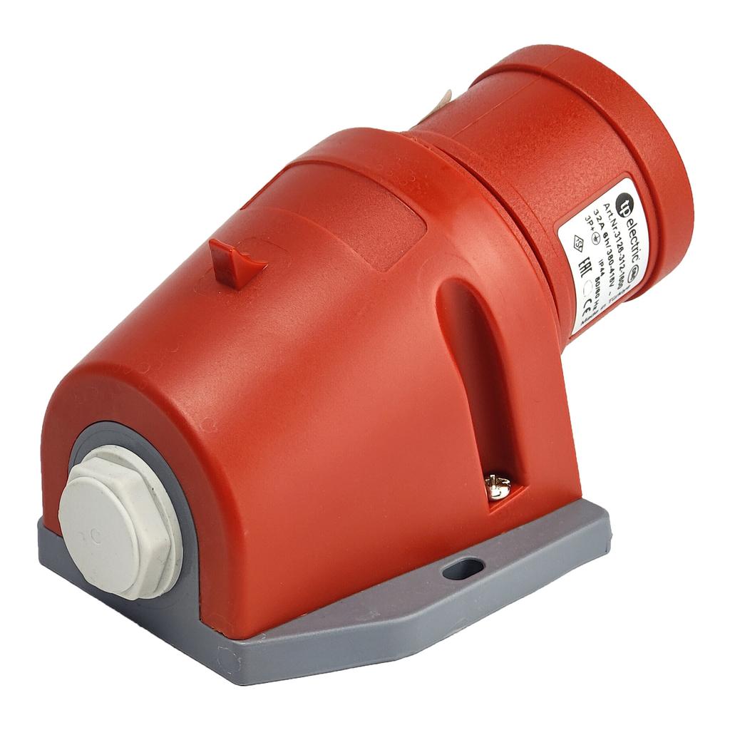 Wtyczka Natynkowa Siłowa Cee 4P 32A 400V Ip44 Wtyk Przemysłowy