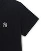 Emelbi Women'S Basic Crop Comfortable Fit Short Sleeve T-Shirt Ny (Black)