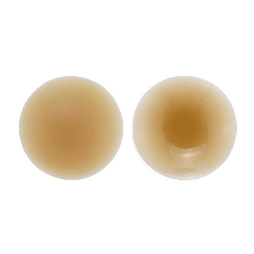 

Silicone Breast Pasties for Strapless Wedding Dress - Lift & Enhance Small Bust, Thin Invisible Bra One Size