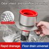 Stainless Steel Sink Drain Pipe Adapter Anti Odor Multifunctional Dishwasher Water Pipe Connector Sealing Ring