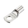 10Pcs Silver Tone Battery Cable Ends 10AWG SC16-6 Copper Wire Lugs Durable   Connectors