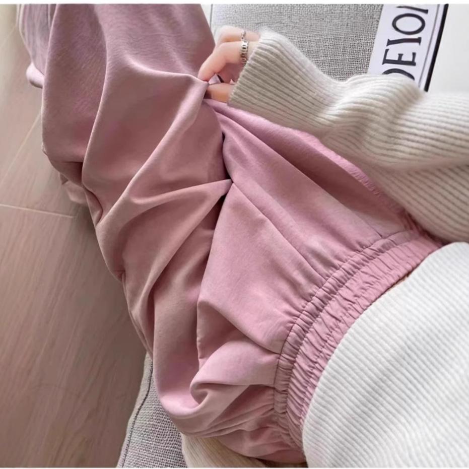 Wide-leg Pants Women's 1116 Summer Thin and Thin High-waisted Drooping Casual Straight-leg Texture Milk Fu Yamamoto Pants Women