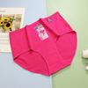 Women's High Rise Briefs Solid Color 95% Cotton Plus Size Breathable Soft Knit Ladies Underwear Panties