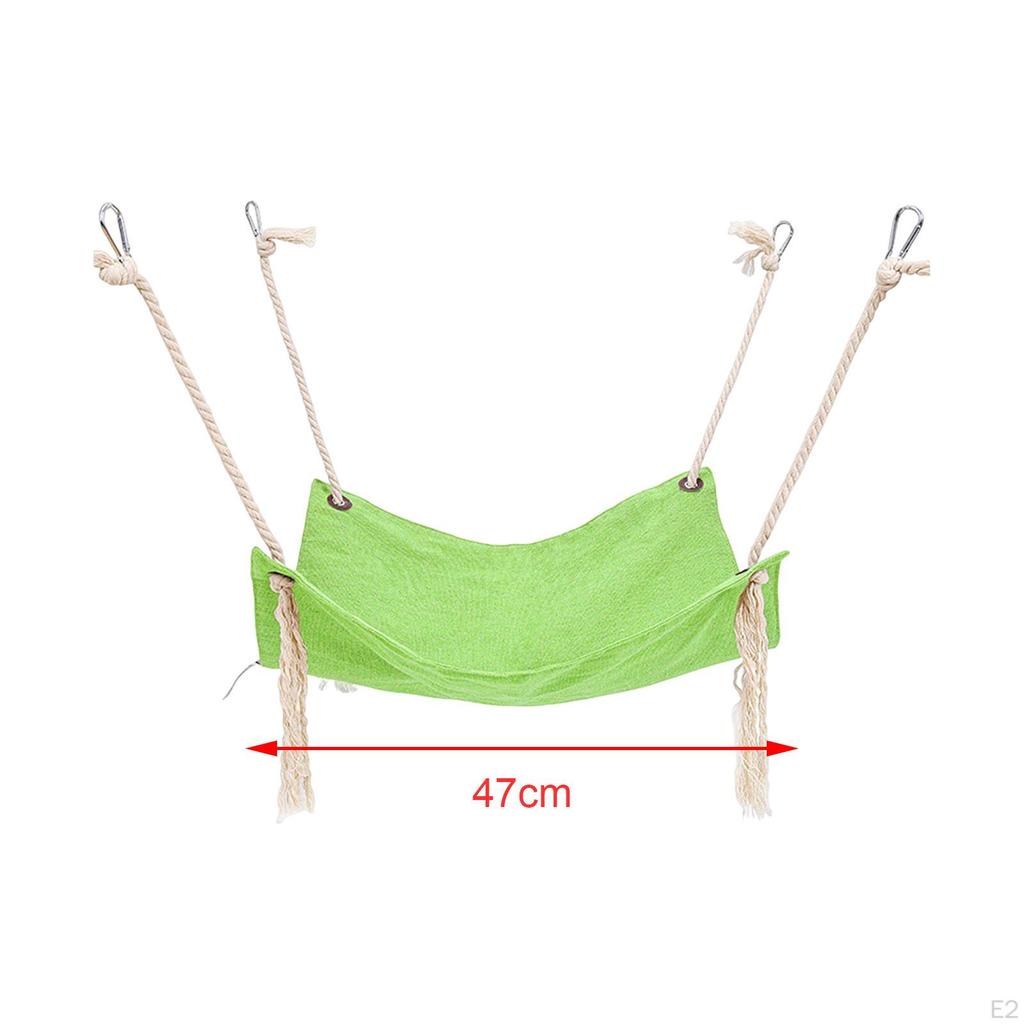 Breathable Cat Hammock Sleeping Mat Lounge Four Seasons, Hanging Reversible Basket Sunshine Seat