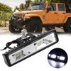 6 Inches 16 LEDs Light Bar Beam Bulb Car Auxiliary Work Lamp 1224VBlack