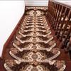 Nordic Non-slip Solid Wood Stair Tread Mats - Self-Adhesive Full Coverage Carpet