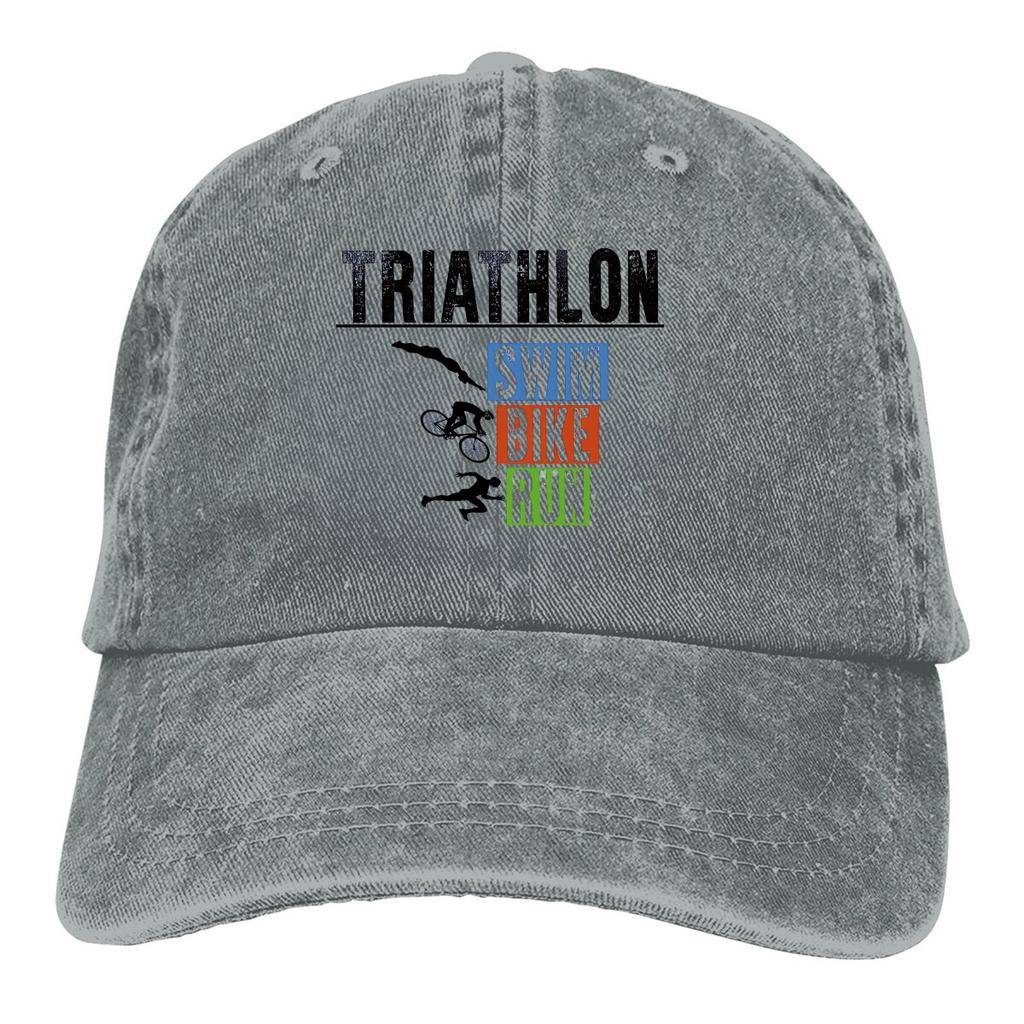 Triathlon Triathlete Baseball Cap Unisex Hats Wounisex Visor Protection Snapback Triathlon Caps