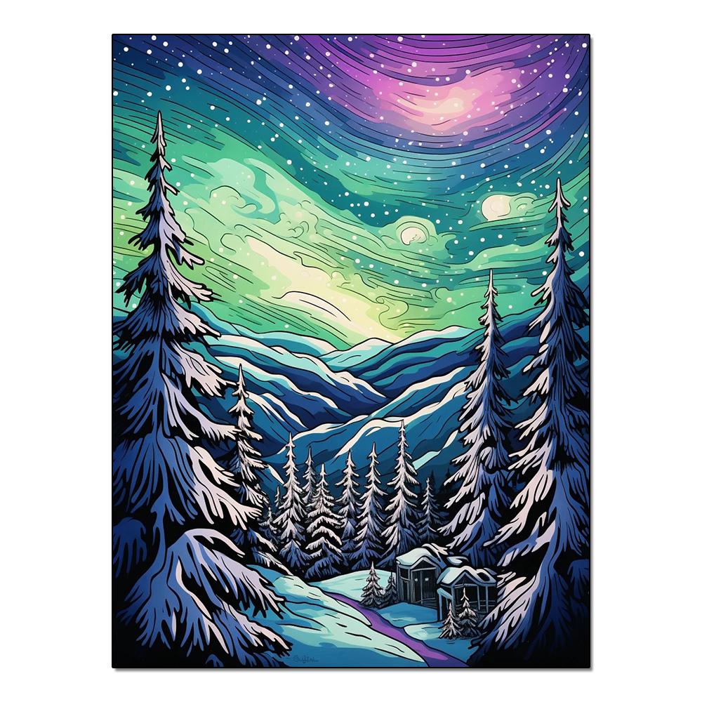 Landscape Sunset Diamond Painting Complete Kit DIY Mosaic Embroidery Hobby Handicraft Painting for Home Wall Decoration