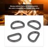 10pcs D Rings     Glossy Comfortable Small Compact Decorative Bag Buckles for   Crafts