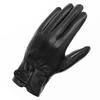 Men's Touchscreen Leather Gloves, Warm Fleece Lined Gloves for Driving & Business