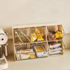 Ins Coffee Capsule Storage Box Dustproof Coffee Tea Bag Organizer Desktop Sundries Organizer Stationery Cosmetics Storage Shelf