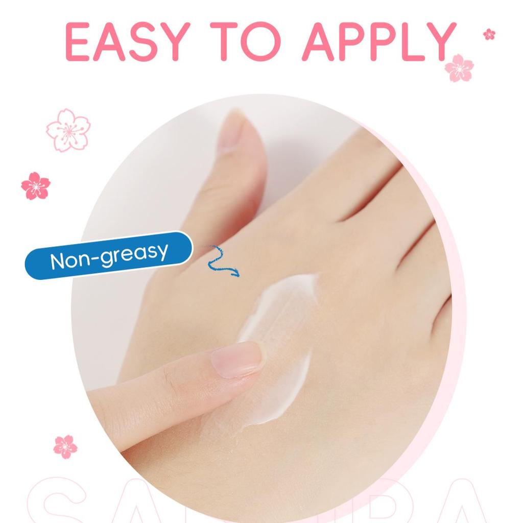 LAIKOU Japan Sakura Essence Face Cream Hydrate Nawilżający Cherry Blossom Odświeżający Essence Facial Lotion 30g