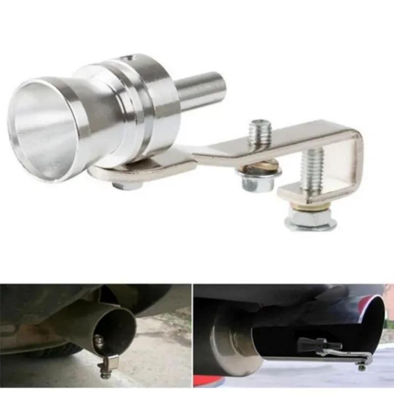 1 Pc Sound Simulator Car Turbo Sound Whistle Vehicle Refit Device Exhaust Pipe Turbo Sound Whistle Car Turbo Muffler S-XL